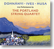 Dohnányi • Ives • Husa String Quartets